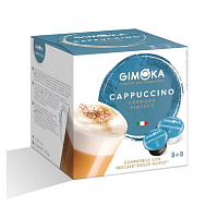 Кофе в капсулах для кофемашин Gimoka Dolce Gusto Cappuccino (16 штук в упаковке) фото Кофе в капсулах для кофемашин Gimoka Dolce Gusto Cappuccino (16 штук в упаковке)