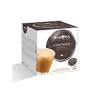 Кофе в капсулах для кофемашин Gimoka Dolce Gusto Cortado (16 штук в упаковке) фото Кофе в капсулах для кофемашин Gimoka Dolce Gusto Cortado (16 штук в упаковке)