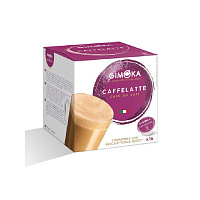 Кофе в капсулах для кофемашин Gimoka Dolce Gusto Caffelatte (16 штук в упаковке) фото Кофе в капсулах для кофемашин Gimoka Dolce Gusto Caffelatte (16 штук в упаковке)