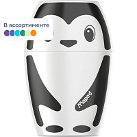Точилка для карандашей Maped Shakky с контейнером пластиковая (34014) фото Точилка для карандашей Maped Shakky с контейнером пластиковая (34014)