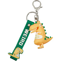 Брелок Динозавр желтый