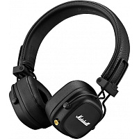 Наушники беспроводные/проводные Marshall Major IV Bluetooth черные (1005773) фото Наушники беспроводные/проводные Marshall Major IV Bluetooth черные (1005773)