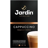 Кофе порционный растворимый Jardin 3 в 1 Cappuccino 8 пакетиков по 18 г