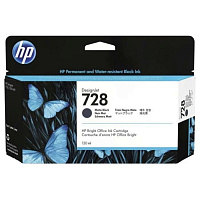 Картридж струйный HP 728 3WX25A матовый черный оригинальный фото Картридж струйный HP 728 3WX25A матовый черный оригинальный