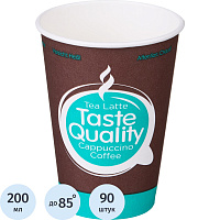 Стакан одноразовый бумажный Formacia Taste Quality 210/200 мл для вендинговых аппаратов (90 штук в упаковке) фото Стакан одноразовый бумажный Formacia Taste Quality 210/200 мл для вендинговых аппаратов (90 штук в упаковке)