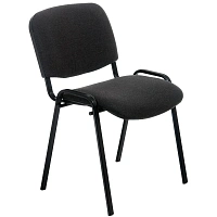 Стул офисный Easy Chair Изо тёмно-серый ткань металл чёрный (1397327)