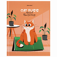 Дневник 1-11 класс 40 л., твердый, BRAUBERG, глянцевая ламинация, "Cute cat", 106852 фото Дневник 1-11 класс 40 л., твердый, BRAUBERG, глянцевая ламинация, "Cute cat", 106852
