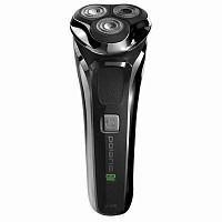 Электробритва POLARIS PMR 0305R PRO 5, 3 головки, аккумулятор, сухое и влажное бритье, черная, 51919 фото Электробритва POLARIS PMR 0305R PRO 5, 3 головки, аккумулятор, сухое и влажное бритье, черная, 51919