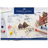 Пастель Faber-Castell "Soft pastels", 36 цветов, картон. упаковка фото Пастель Faber-Castell "Soft pastels", 36 цветов, картон. упаковка