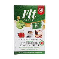 Сахарозаменитель Fit Parad № 7 60 г фото Сахарозаменитель Fit Parad № 7 60 г