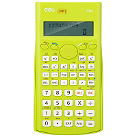 Калькулятор научный Deli E1710A 10+2-разрядный 240 функций 162x84x19 мм (зеленый, подходит для ЕГЭ) фото Калькулятор научный Deli E1710A 10+2-разрядный 240 функций 162x84x19 мм (зеленый, подходит для ЕГЭ)