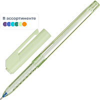 Ручка шариковая неавтоматическая Deli Arrow синяя (толщина линии 0.35 мм) фото Ручка шариковая неавтоматическая Deli Arrow синяя (толщина линии 0.35 мм)