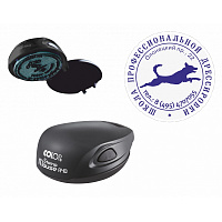 Оснастка для печати круглая Colop Stamp Mouse R40 40 мм черная фото Оснастка для печати круглая Colop Stamp Mouse R40 40 мм черная
