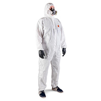 Комбинезон одноразовый с капюшоном Jeta Safety JPC65 Element Comfort белый 65г/кв.м (размер 56, XXL) фото Комбинезон одноразовый с капюшоном Jeta Safety JPC65 Element Comfort белый 65г/кв.м (размер 56, XXL)
