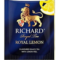 Чай черный Richard Royal Lemon 25 пакетиков фото Чай черный Richard Royal Lemon 25 пакетиков
