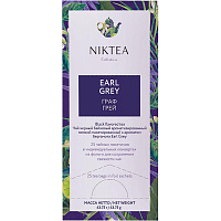 Чай черный Niktea Earl Grey 25 пакетиков (бергамот) фото Чай черный Niktea Earl Grey 25 пакетиков (бергамот)