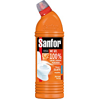 Средство для сантехники Sanfor WC gel Super Power 750 г фото Средство для сантехники Sanfor WC gel Super Power 750 г