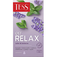 Чайный напиток травяной Tess Get Relax 20 пакетиков (бузина) фото Чайный напиток травяной Tess Get Relax 20 пакетиков (бузина)