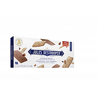 Печенье миндальное в глазури Jules Destrooper Amandelbrood & Belgische Melkchocolade 125 г фото Печенье миндальное в глазури Jules Destrooper Amandelbrood & Belgische Melkchocolade 125 г