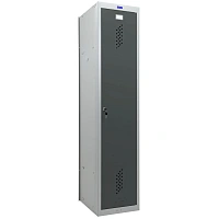 Шкаф-базовый модуль для одежды металлический Cobalt Locker 11-30 (антрацит/серый, 300х500х1830 мм)