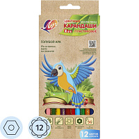 Карандаши цветные Луч Zoo 12 карандашей 12 цветов шестигранные фото Карандаши цветные Луч Zoo 12 карандашей 12 цветов шестигранные