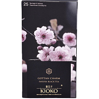 Чай черный Kioko Gottan Charm 25 пакетиков (сакура) фото Чай черный Kioko Gottan Charm 25 пакетиков (сакура)