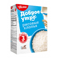 Хлопья Увелка рисовые 400 г фото Хлопья Увелка рисовые 400 г