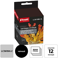 Картридж струйный Комус LC3619XLBK LC3619XLC для Brother черный совместимый повышенной емкости фото Картридж струйный Комус LC3619XLBK LC3619XLC для Brother черный совместимый повышенной емкости