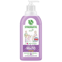 Мыло жидкое Synergetic Лаванда 500 мл фото Мыло жидкое Synergetic Лаванда 500 мл