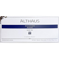 Чай черный Althaus Mountain Herbs Grand Pack 15 пакетиков (чабрец) фото Чай черный Althaus Mountain Herbs Grand Pack 15 пакетиков (чабрец)