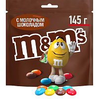 Драже M&M`s с шоколадом 145 г фото Драже M&M`s с шоколадом 145 г