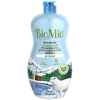 Ополаскиватель для посудомоечных машин BioMio Bio Rinse 750 мл фото Ополаскиватель для посудомоечных машин BioMio Bio Rinse 750 мл