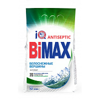 Порошок стиральный автомат BiMax Белоснежные вершины 3 кг фото Порошок стиральный автомат BiMax Белоснежные вершины 3 кг