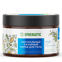 Скраб для тела Synergetic Кокос и масло макадамии 300 мл фото Скраб для тела Synergetic Кокос и масло макадамии 300 мл