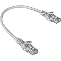 Патч-корд витая пара ExeGate UTP-RJ45-RJ45-5e-0,3M-LSZH-GY 5e 0,3 м фото Патч-корд витая пара ExeGate UTP-RJ45-RJ45-5e-0,3M-LSZH-GY 5e 0,3 м
