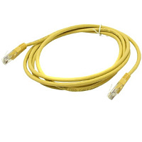 Патч-корд витая пара ExeGate UTP-RJ45-RJ45-5e-2M-YL 5e 2 м фото Патч-корд витая пара ExeGate UTP-RJ45-RJ45-5e-2M-YL 5e 2 м