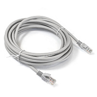 Патч-корд витая пара ExeGate UTP-RJ45-RJ45-5e-50M-GY 5e 50 м фото Патч-корд витая пара ExeGate UTP-RJ45-RJ45-5e-50M-GY 5e 50 м