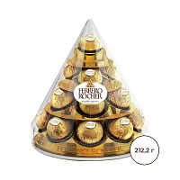 Конфеты Ferrero Rocher Конус с кремом и лесным орехом 212.5 г фото Конфеты Ferrero Rocher Конус с кремом и лесным орехом 212.5 г