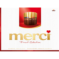 Конфеты шоколадные Merci ассорти 675 г фото Конфеты шоколадные Merci ассорти 675 г