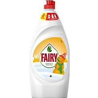 Средство для мытья посуды Fairy Апельсин и лимонник 900 мл фото Средство для мытья посуды Fairy Апельсин и лимонник 900 мл