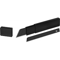 Лезвия сменные для строительных ножей Olfa Black Max OL-HBB-5B 25 мм сегментированные (5 штук в упаковке) фото Лезвия сменные для строительных ножей Olfa Black Max OL-HBB-5B 25 мм сегментированные (5 штук в упаковке)
