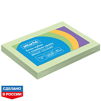 Стикеры Attache Simple 76х51 мм пастельные салатовые (1 блок на 100 листов) фото Стикеры Attache Simple 76х51 мм пастельные салатовые (1 блок на 100 листов)