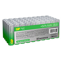 Батарейка GP Super G-Tech AA (LR6) 15A алкалиновая, SB50 фото Батарейка GP Super G-Tech AA (LR6) 15A алкалиновая, SB50