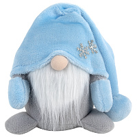 Украшение новогоднее интерьерное 17 см "Волшебный Гном", полиэстер, ЗОЛОТАЯ СКАЗКА, 592525