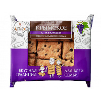 Печенье сдобное Bakery Story Крымское с изюмом 500 г фото Печенье сдобное Bakery Story Крымское с изюмом 500 г