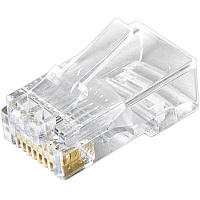 Коннектор ExeGate RJ-45 категории 6 (EX283691RUS) 100 штук в упаковке фото Коннектор ExeGate RJ-45 категории 6 (EX283691RUS) 100 штук в упаковке