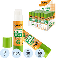 Клей-карандаш BIC ECOlutions 8 г фото Клей-карандаш BIC ECOlutions 8 г