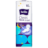 Прокладки женские гигиенические Bella Classic Nova Max (10 штук в упаковке) фото Прокладки женские гигиенические Bella Classic Nova Max (10 штук в упаковке)