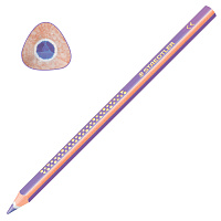 Карандаш цветной утолщенный STAEDTLER "Noris club", 1 шт., трехгранный, грифель 4 мм, фиолетовый, натуральное дерево, 1284-6 фото Карандаш цветной утолщенный STAEDTLER "Noris club", 1 шт., трехгранный, грифель 4 мм, фиолетовый, натуральное дерево, 1284-6
