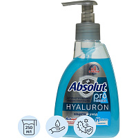 Мыло жидкое Absolut Pro серебро+гиалурон 250 г фото Мыло жидкое Absolut Pro серебро+гиалурон 250 г
